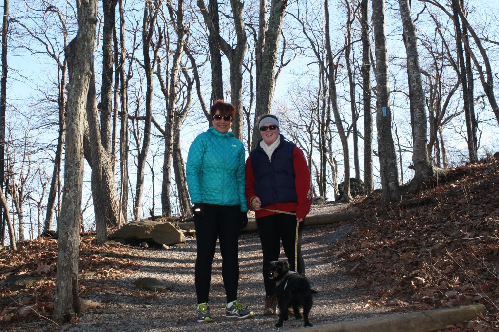 Climbing Humpback Rock in the Blue Ridge Mountains in Virginia over Christmas break.